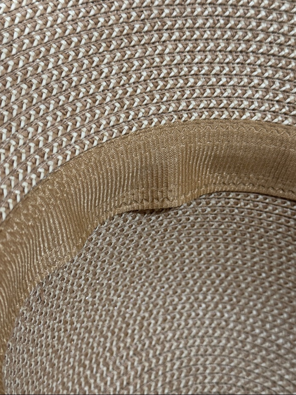 Tory Burch✨ Tan and black Sun Hat one size UPF 50+ - Picture 15 of 15